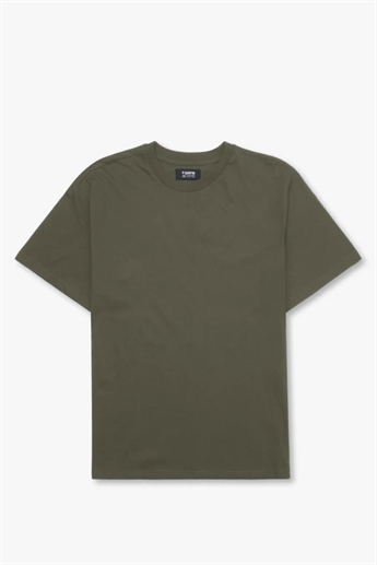 7 Days Active, Organic Regular logo Tee, Ivy Green